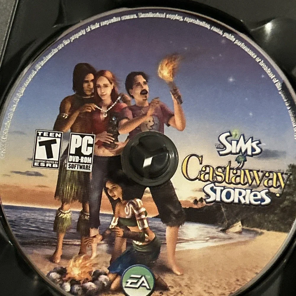 The Sims Castaway Stories (PC DVD-Rom, 2008)